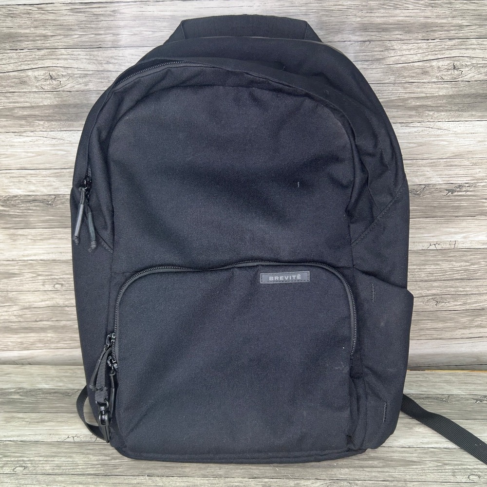 Brevite Camera Backpack Triple Black Adjustable Straps
